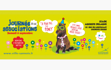 JOURNEE DES ASSOCIATIONS LE SAMEDI 6 SEPTEMBRE 2025 !